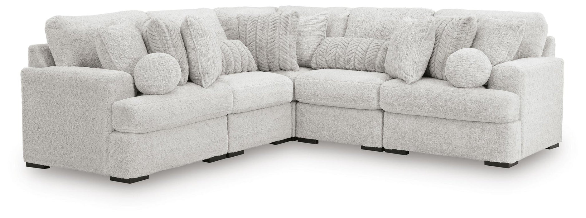 Cuddle Plush 5-Piece Sectional