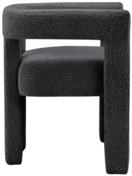 Athena - Boucle Fabric Dining Chair