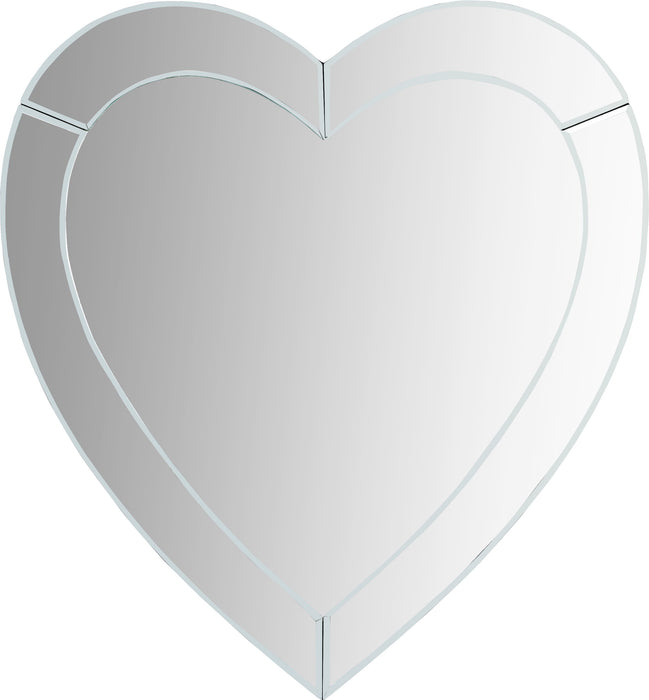 Heart - Mirror - Pearl Silver