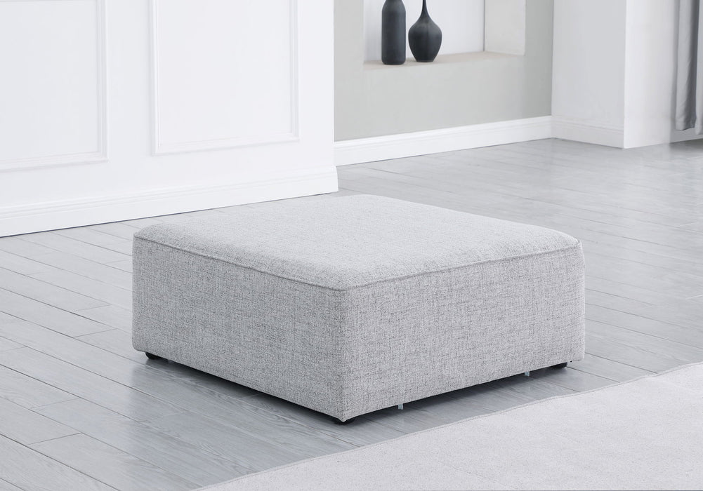 Cube - Linen Ottoman