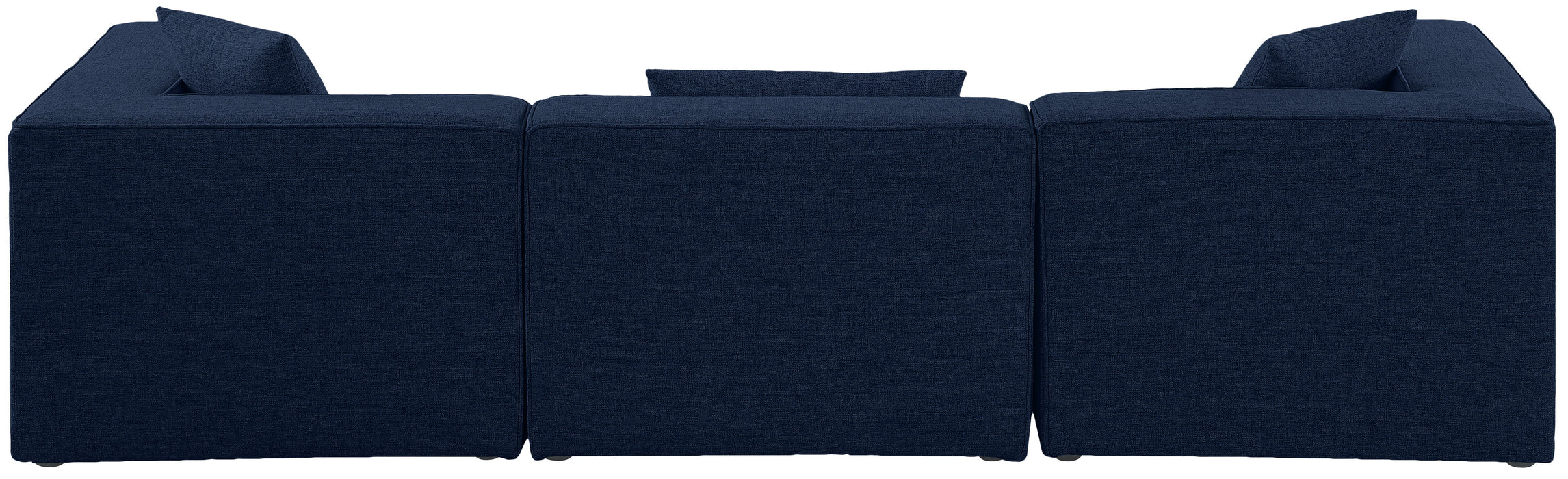 Cube - Linen Modular 3 Seat Sofa